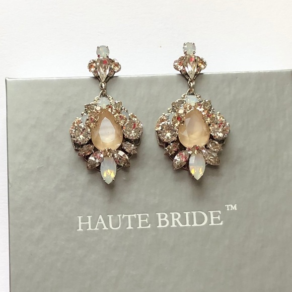Haute Bride Wedding Earrings - Picture 4 of 5
